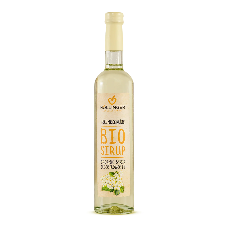Bazový sirup bio 500ml Hollinger