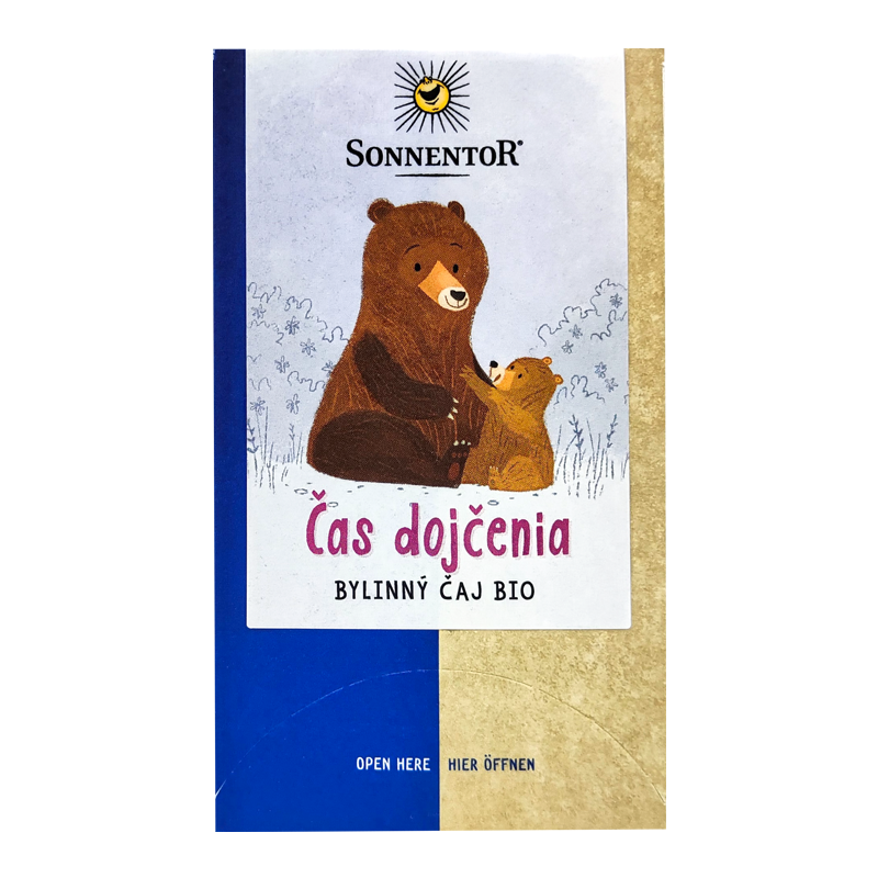 Čas dojčenia, čaj porciovaný bio 26g Sonnentor