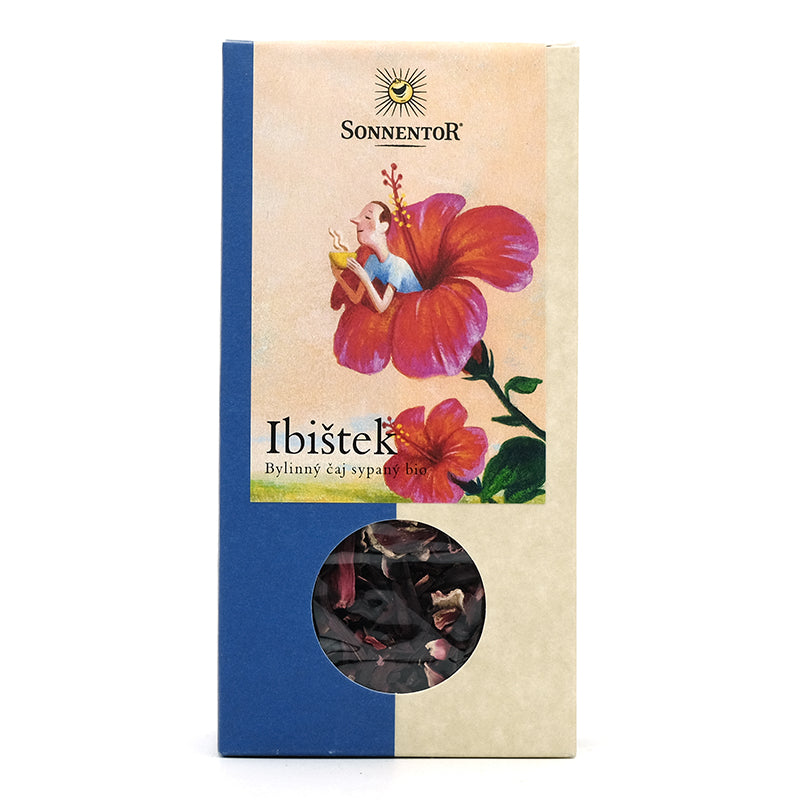 Ibištek kvet, čaj sypaný bio 80g Sonnentor