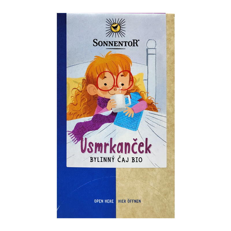 Usmrkanček, porciovaný čaj bio 21,6g Sonnentor