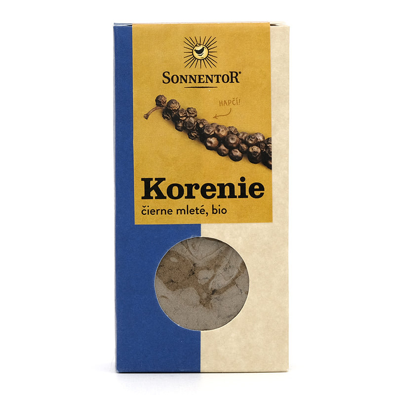 Čierne korenie mleté bio 50g Sonnentor