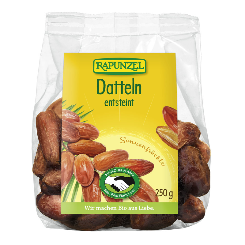 Datle bez kôstky fairtrade bio 250g Rapunzel
