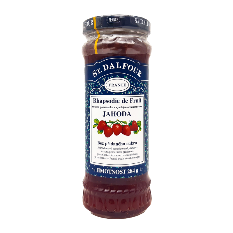 Džem jahoda 284g Dalfour