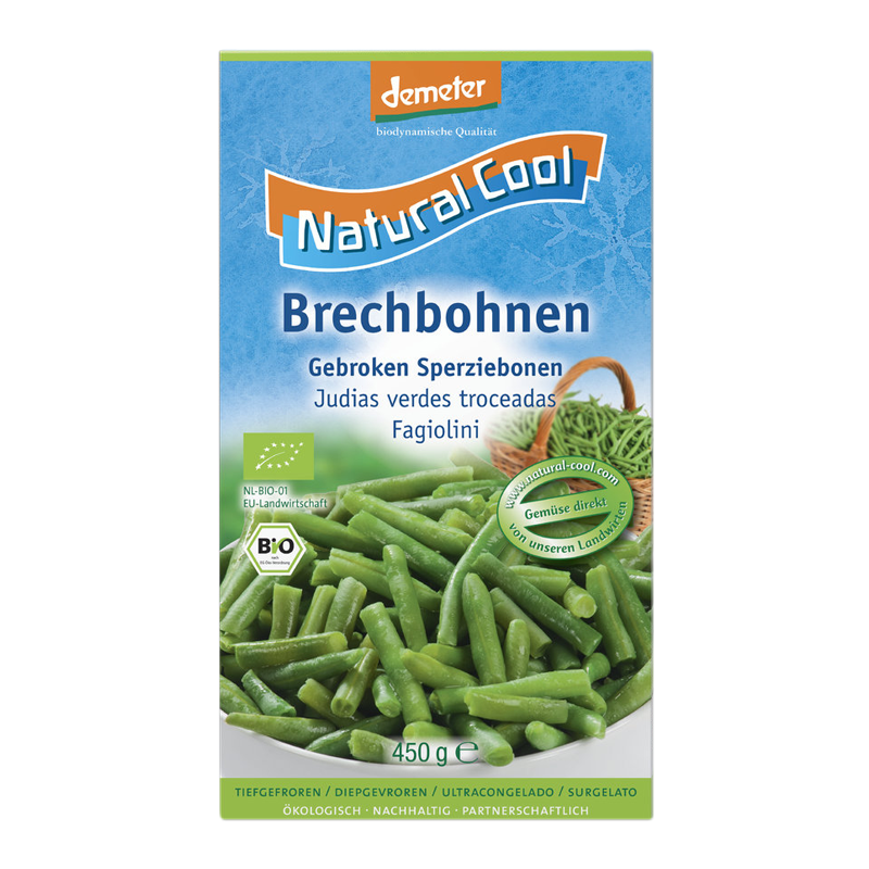 Fazuľové struky mrazené demeter bio 450g Natural Cool