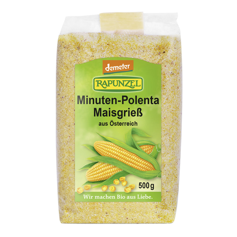 Kukuričná polenta bio demeter 500g Rapunzel
