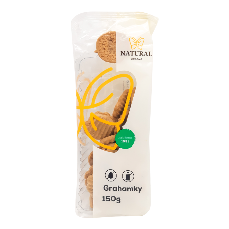Grahamky sušienky 150g Natural Jihlava