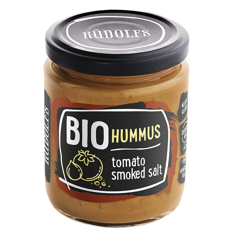 Humus bio Rajčina a Údená Soľ 230g Rudolfs