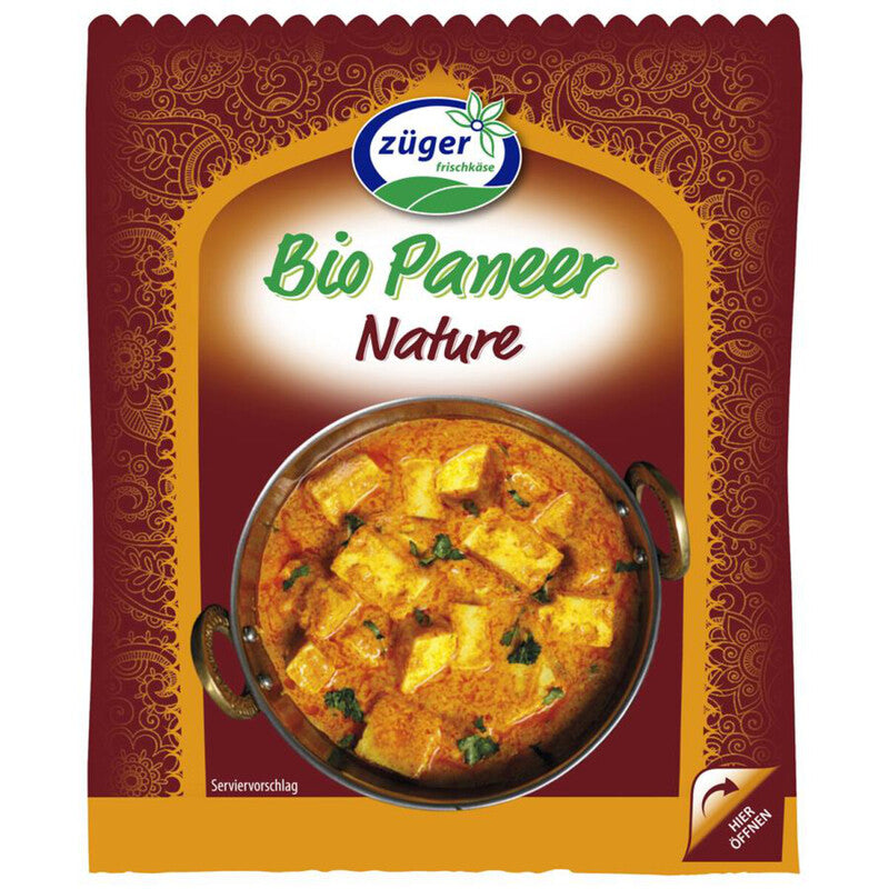 Indický grilovaný syr paneer bio 200g ZÜGER