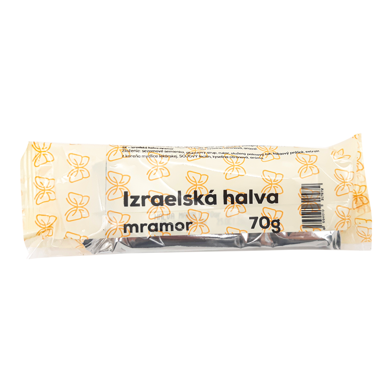 Izraelská chalva mramor 70g Natural Jihlava