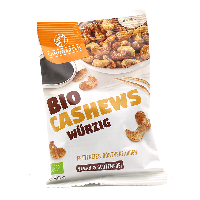 Kešu v tamari omáčke bio 50g Landgarten