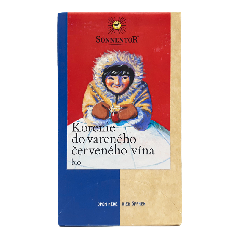 DOPREDAJ Korenie do vareného červeného vína, porciované bio 32,4g Sonnentor