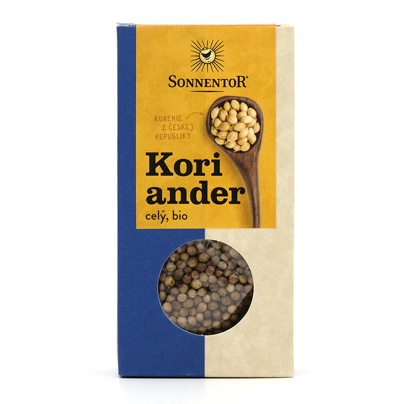 Koriander celý, korenie bio 35g Sonnentor