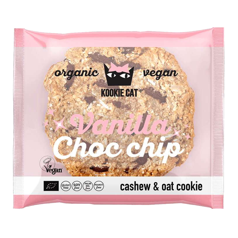 Cookie vanilka + čokoláda bio 50g Kookie Cat