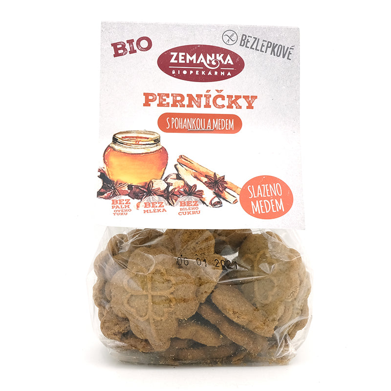 Perníčky pohánkové bio 100g Zemanka