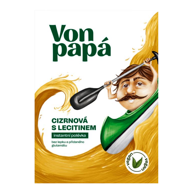 Polievka cícerová instantná Von Papá 22g Ekoprodukt