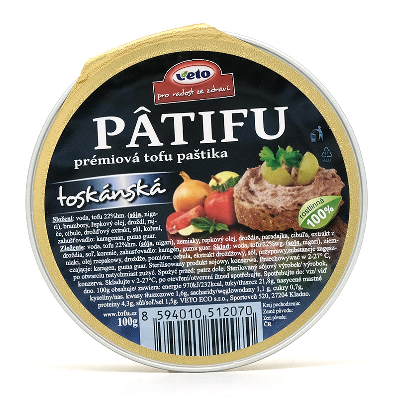 Nátierka Patifu toskánska 100g Veto