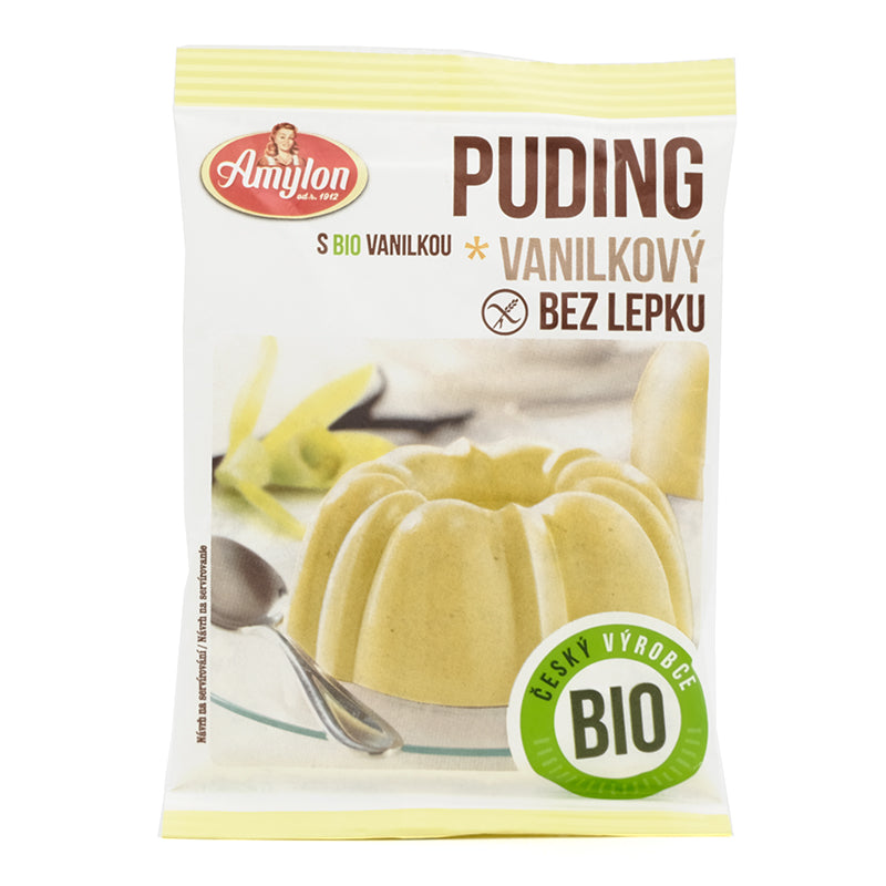 Puding vanilkový bio 40g Amylon
