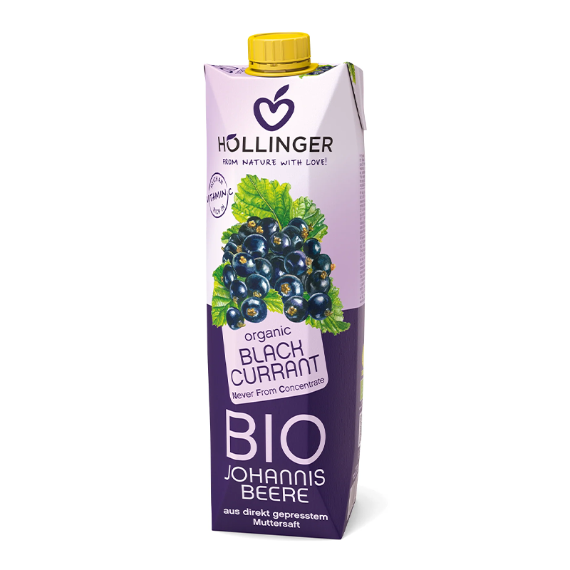 Ríbezľový džús bio 1l Hollinger