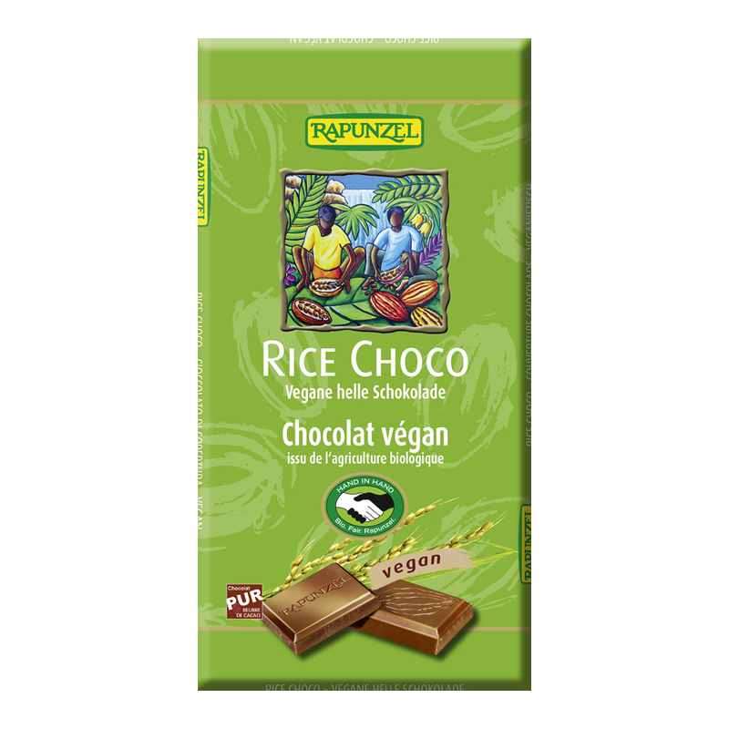 Ryžová čokoláda bio fairtrade 100g Rapunzel