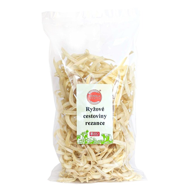 Ryžové cestoviny rezance bio 250g Biomila