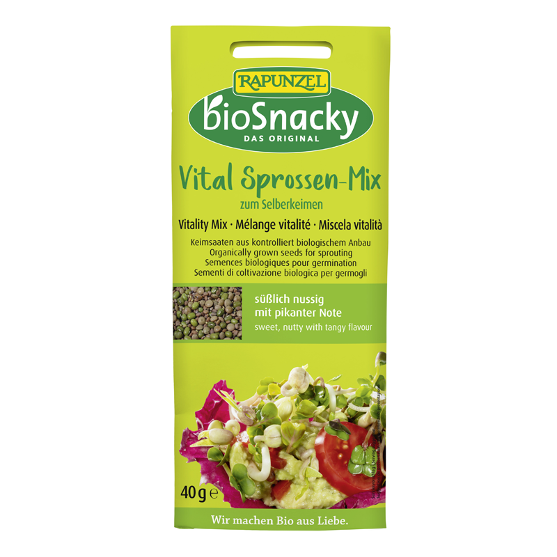 Zmes semienok Vital na nakličovanie bio 40g bioSnacky