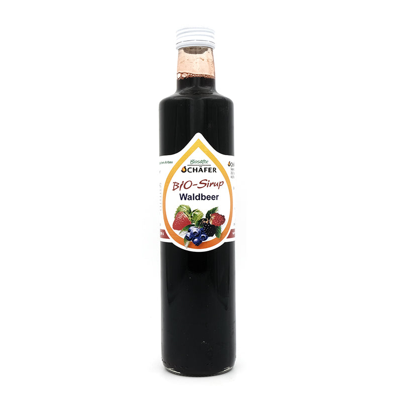 Sirup s lesným ovocím bio 500ml Schäfer