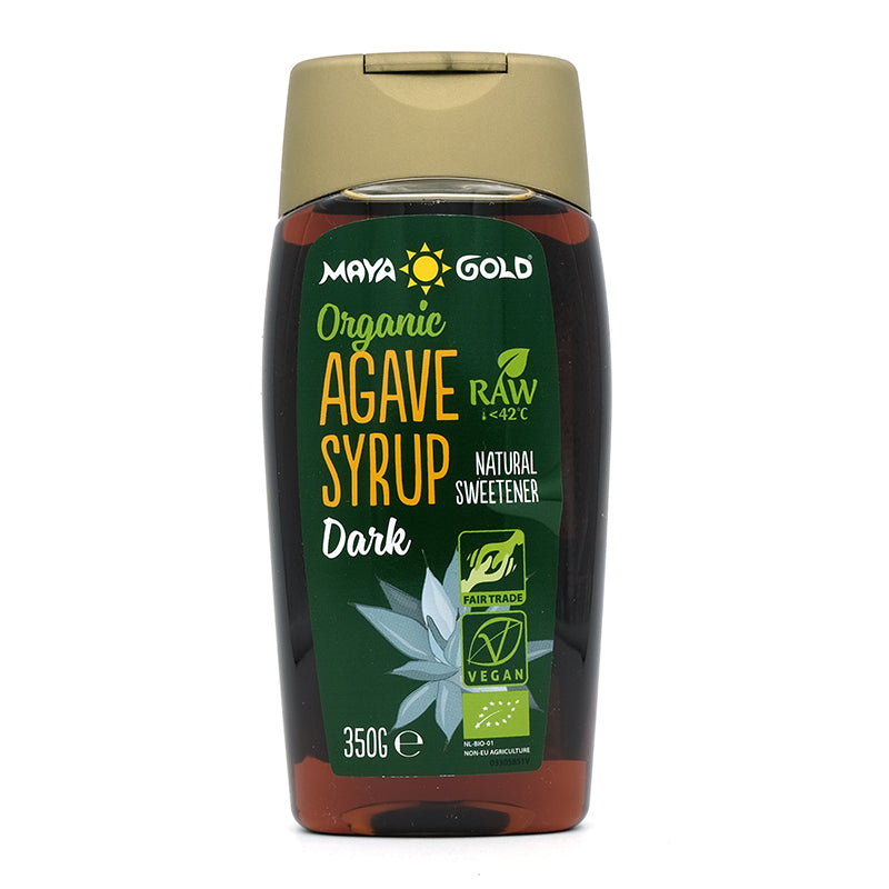 Sirup z agáve tmavý raw bio 350g Maya Gold Trading