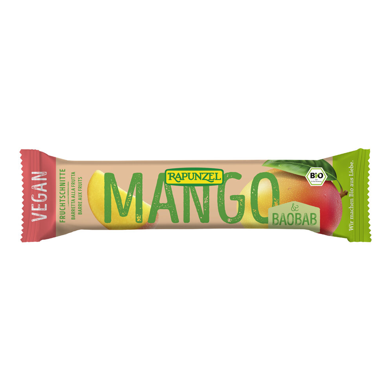 Tyčinka mango a baobab bio 40g Rapunzel