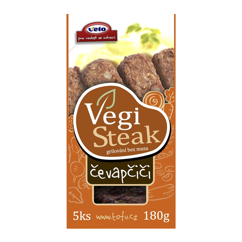 VegiSteak čevapčiči 180g VETO