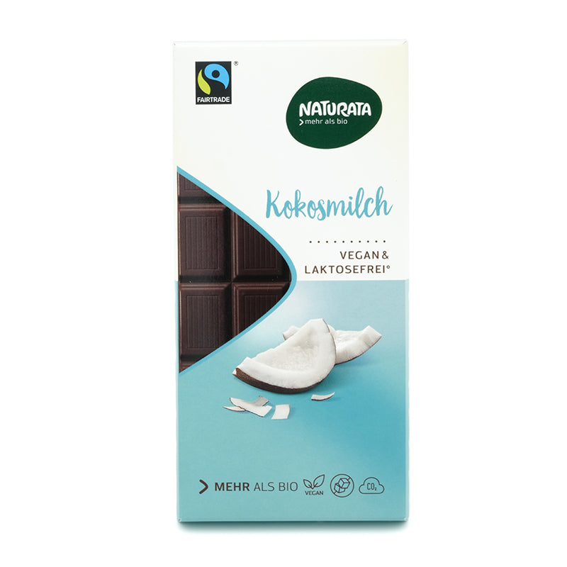 Vegánska čokoláda s kokosom bio fairtrade 100g Naturata