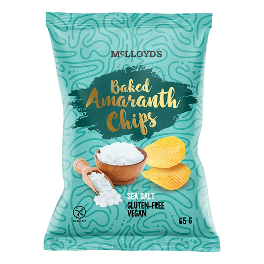 Amarantové lupienky morská soľ 65g McLloyds