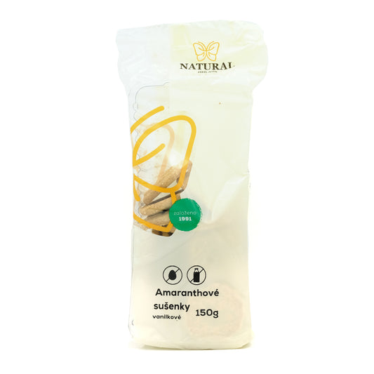Amarantové sušienky celozrnné 150g Natural Jihlava