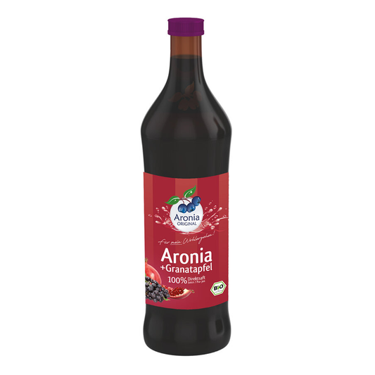 Arónia šťava + granátové jablko bio 0,7l Aronia Original