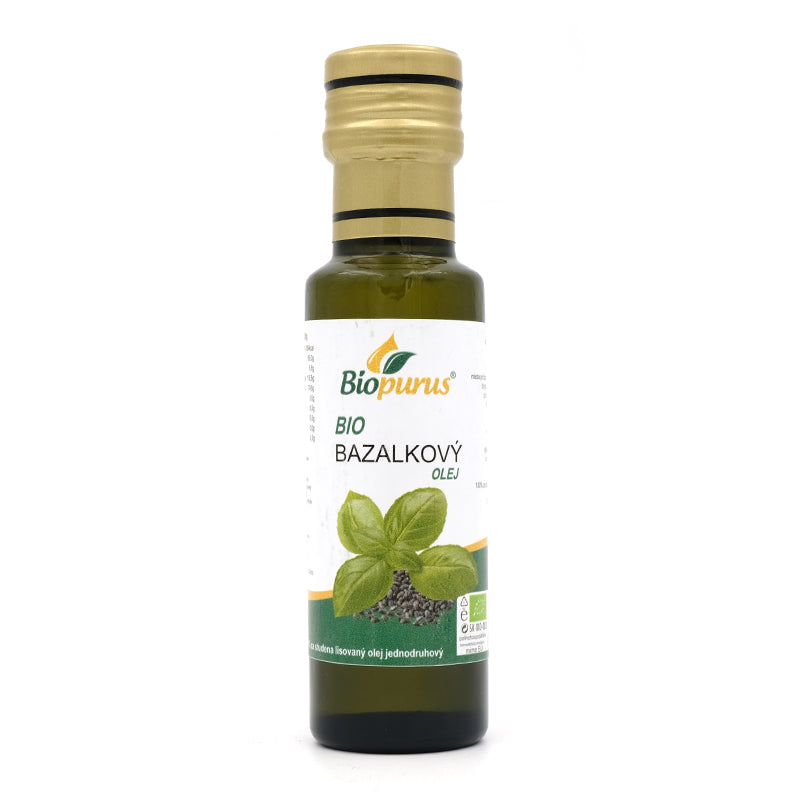Bazalkový olej bio 100ml Biopurus