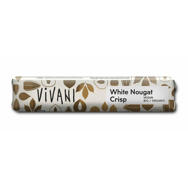 Biela tyčinka nugátová chrumkavá bio 35g Vivani