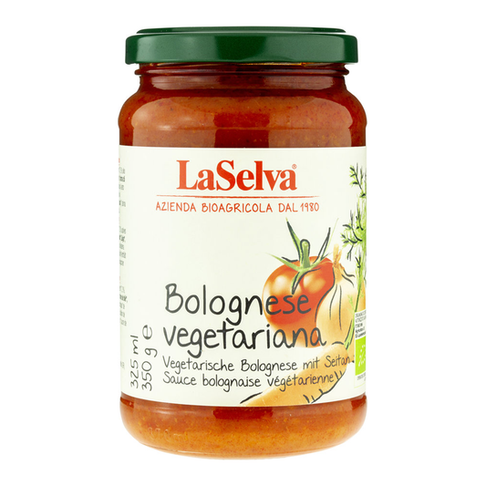 Vegetariánska bolonská omáčka 350g bio LaSelva