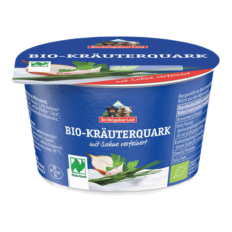 Bylinkový tvaroh bio 250g Berchtesgadener Land