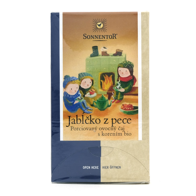 Jabĺčko z pece, čaj porciovaný bio 45g Sonnentor