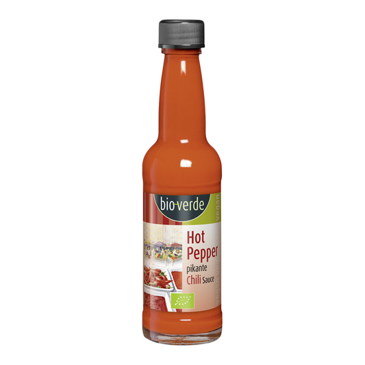 Chilli EXTRA ŠTIPLAVÁ omáčka bio 100ml Bioverde