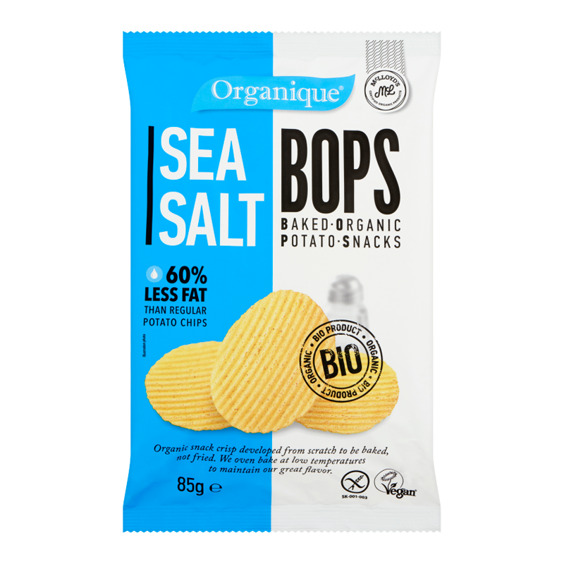 Chipsy solené bio 85g Organique