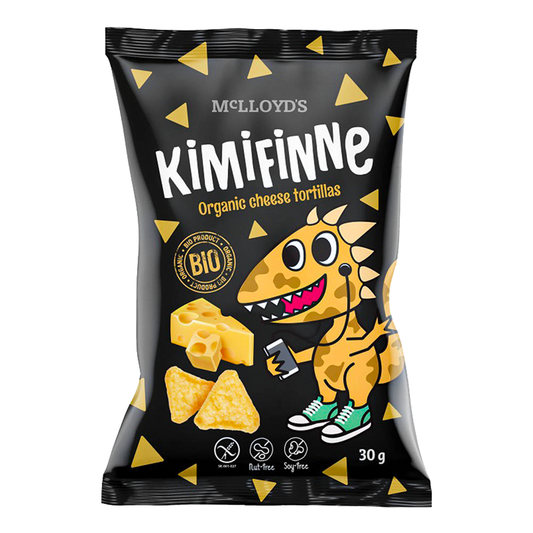 Syrové tortilly Kimifinne bio 30g McLLOYDS