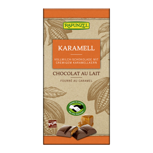 Čokoláda s karamelom bio 100g Rapunzel