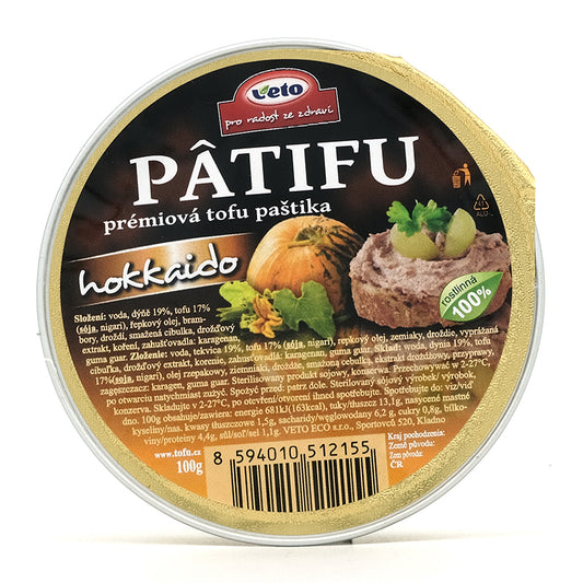Nátierka Patifu hokkaido 100g Veto