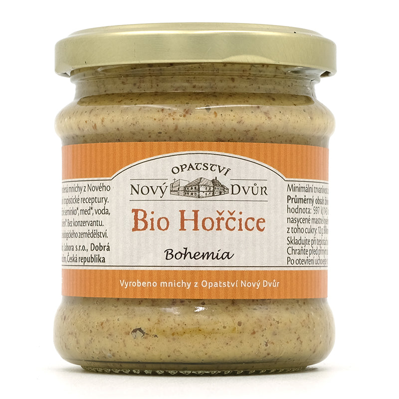 Horčica Bohemia 210g Kláštor Nový Dvůr