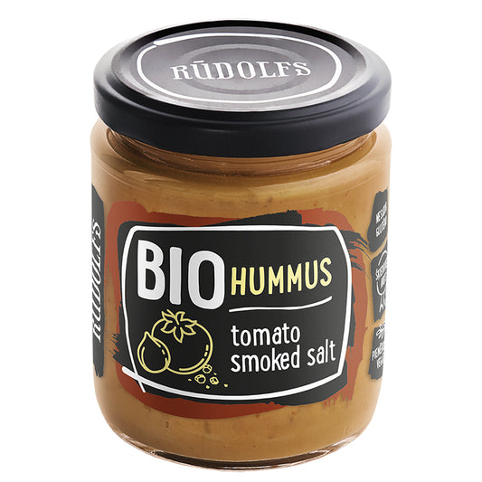 Humus bio Rajčina a Údená Soľ 230g Rudolfs