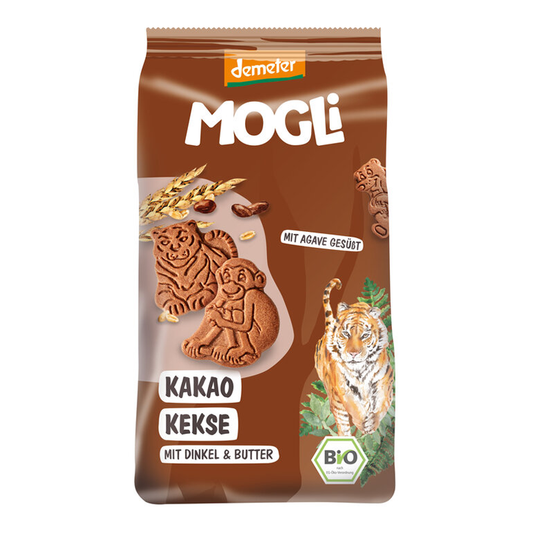 Kakaové sušienky so špaldou a maslom demeter bio 125g Mogli
