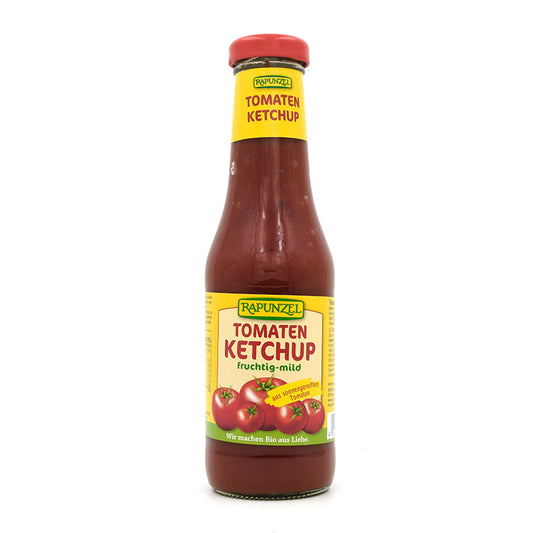 Kečup sklo bio 450ml Rapunzel