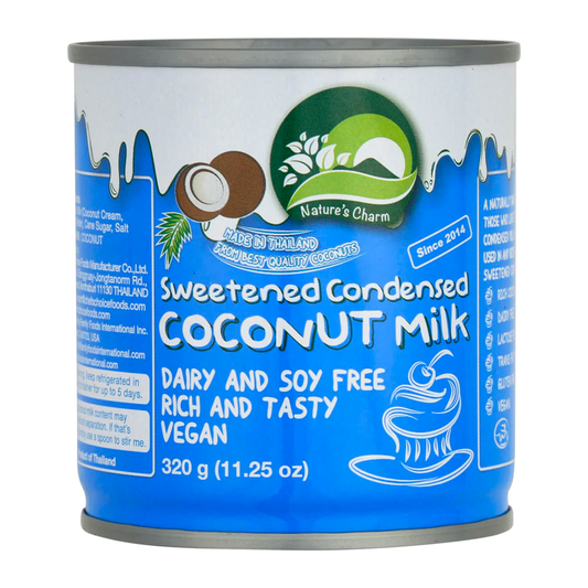 Kondenzované kokosové mlieko sladené 320g Natures Charm