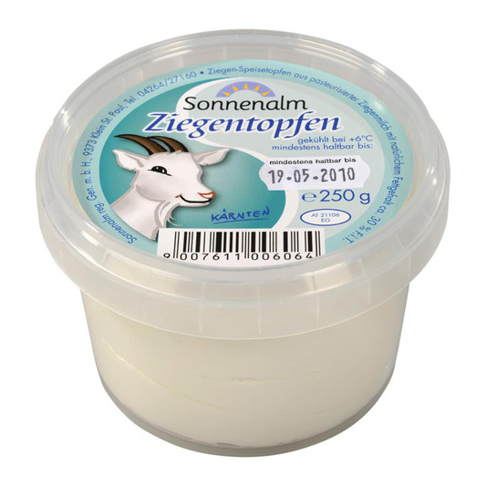 Kozí krémový tvaroh 250g Sonnenalm