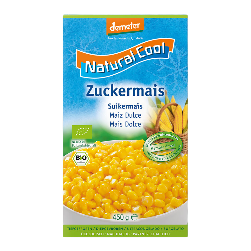 Kukurica mrazená demeter bio 450g Natural Cool